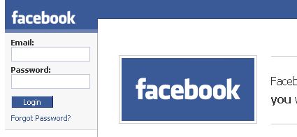 Facebook.com está completamente restringido a usuarios no registrados