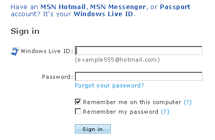 No queremos que otras personas lean nuestro correo en Hotmail.com